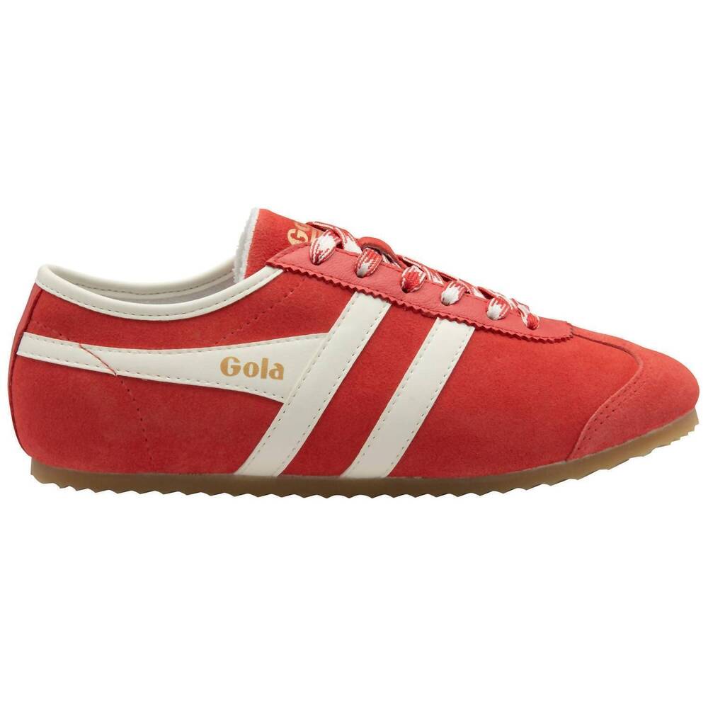 NEW GOLA women's cleora sneakers in coral / off white